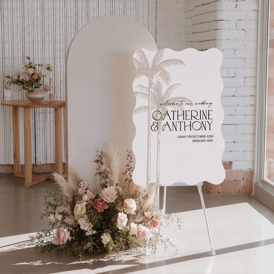 Coastal Reverie Welcome Sign 60x90cm