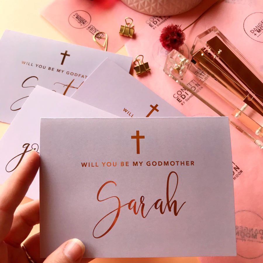 Godparent Proposal Card